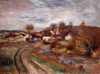 Campagne de Normandie (Auguste Renoir) - Muzeo.com