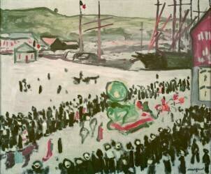 Carnaval sur la plage (Albert Marquet) - Muzeo.com