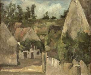 Carrefour de la rue Rémy (Paul Cézanne) - Muzeo.com