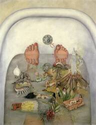 Ce que j'ai vu dans l'eau ou ce que l'eau m'a donné (Frida Kahlo) - Muzeo.com