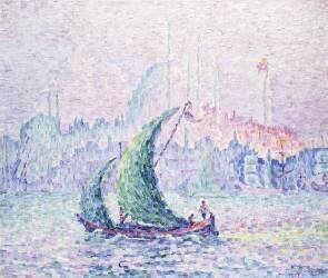Côte d'Or, The Suleimanie, Constantinople (Paul Signac) - Muzeo.com