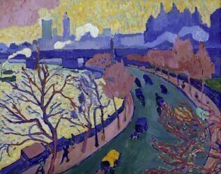 Charing Cross Bridge, Londres (André Derain) - Muzeo.com