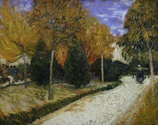 Chemin dans le parc à Arles (Vincent van Gogh) - Muzeo.com