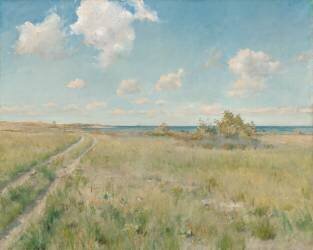 Chemin vers la mer (William Merritt Chase) - Muzeo.com