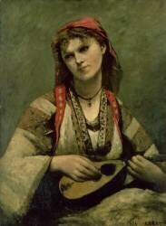 Christine Nilson (Jean-Baptiste Camille Corot) - Muzeo.com