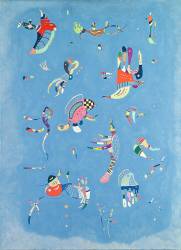 Ciel bleu (Wassily Kandinsky) - Muzeo.com