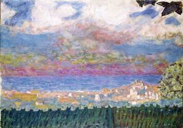 Ciel orageux sur Cannes (Pierre Bonnard) - Muzeo.com