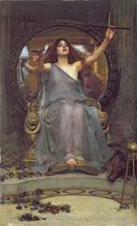 Circé offrant la coupe à Ulysse (John William Waterhouse) - Muzeo.com