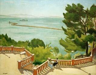 Coin de Terrasse à l’Estaque (Albert Marquet) - Muzeo.com