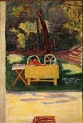 Collation de l'après-midi dans le jardin (Pierre Bonnard) - Muzeo.com