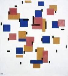 Composition en couleur B (Piet Mondrian) - Muzeo.com