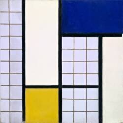 Composition en demi-tonalités (Theo van Doesburg) - Muzeo.com
