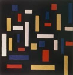 Composition VII (Les trois grâces) (Theo van Doesburg) - Muzeo.com