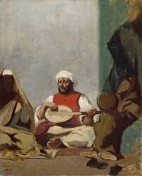 Copie d'aprés la noce Juive de Delacroix (Odilon Redon) - Muzeo.com