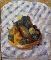 Corbeille de fruits (Pierre Bonnard) - Muzeo.com