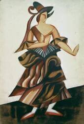Costume de théâtre (Alexandra Exter) - Muzeo.com