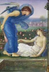 Cupid and Psyche (Edward Burne-Jones) - Muzeo.com