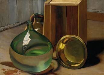 Dame-jeanne et caisse (Félix Vallotton) - Muzeo.com