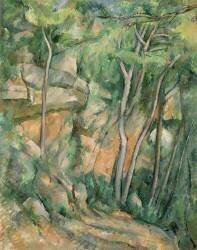 Dans le parc de Château-Noir (Paul Cézanne) - Muzeo.com
