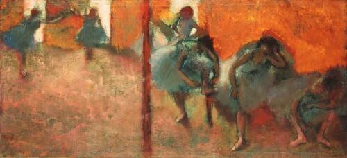 Danseuses dans un studio (Edgar Degas) - Muzeo.com