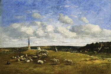Deauville (Eugène Boudin) - Muzeo.com