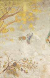 Décoration Domecy : la branche fleurie jaune (Odilon Redon) - Muzeo.com