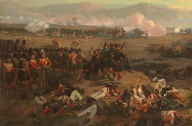 Détail de la Bataille de l'Alma, le 20 septembre 1854 - épisode de la guerre de Crimée (Eugène Lami) - Muzeo.com