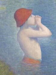 Baigneurs à Asnières (détail) (Georges Seurat) - Muzeo.com