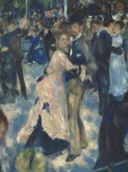 Détail du Bal du Moulin de la Galette, Montmartre (Auguste Renoir) - Muzeo.com