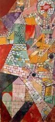 Développement urbain sur un clocher vert (Paul Klee) - Muzeo.com