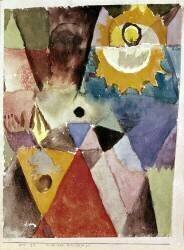 Devant la Lampe à Gaz (Paul Klee) - Muzeo.com