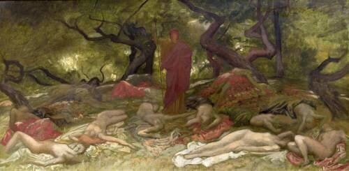 Dionysos et les bacchantes (William Blake Richmond) - Muzeo.com