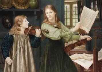 Duet (Henry Holiday) - Muzeo.com