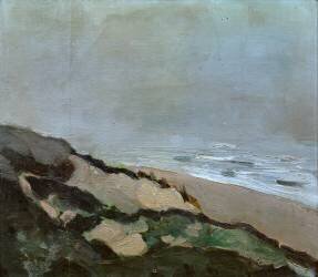 Dunes en bord de mer (Theo van Doesburg) - Muzeo.com