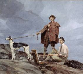 Dunoyer de Segonzac et Boussingault (Bernard Boutet de Monvel) - Muzeo.com