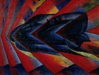 Dynamique d'une automobile, 1911 (Luigi Russolo) - Muzeo.com