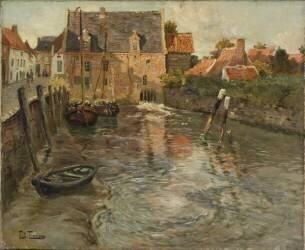Eaux basses (Frits Thaulow) - Muzeo.com