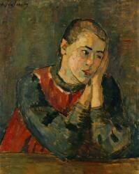 Enfant avec la tête soutenue (Alexej von Jawlensky) - Muzeo.com