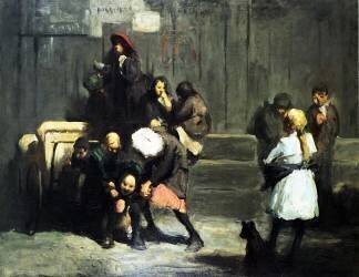 Enfants de la rue (George Wesley Bellows) - Muzeo.com