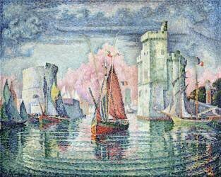 Entrée du port de la Rochelle (Paul Signac) - Muzeo.com