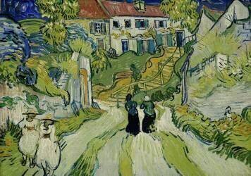Escalier d’Auvers (Vincent van Gogh) - Muzeo.com