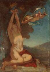 Esquisse pour le martyre de saint Sébastien (Honoré Daumier) - Muzeo.com
