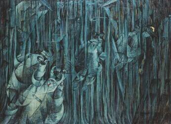 Etats d'Esprit : ceux qui restent (Umberto Boccioni) - Muzeo.com