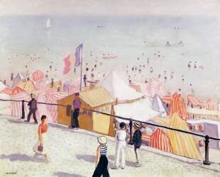 Eté, la plage des Sables d'Olonne (Albert Marquet) - Muzeo.com