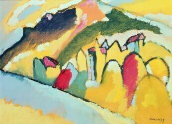 Étude d'automne n° 1 (Wassily Kandinsky) - Muzeo.com