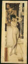 Etude pour Allégorie de la sculpture (Gustav Klimt) - Muzeo.com