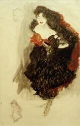 Etude pour Judith II (Gustav Klimt) - Muzeo.com