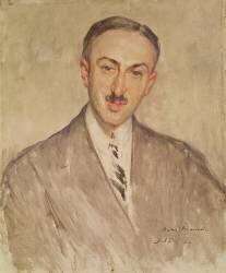 Étude pour le portrait d'André Maurois (Jacques-Emile Blanche) - Muzeo.com