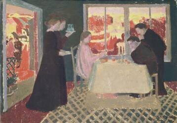 Etude pour le Souper d'Emmaüs (Maurice Denis) - Muzeo.com