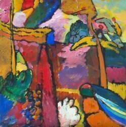 Étude pour l'improvisation V (Wassily Kandinsky) - Muzeo.com